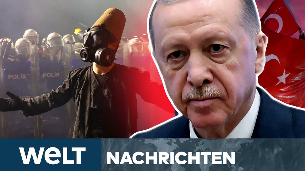 TÜRKEI: Mega-Krawalle gegen Despot Erdogan! Türken gehen auch in Deutschland auf die Straße | STREAM