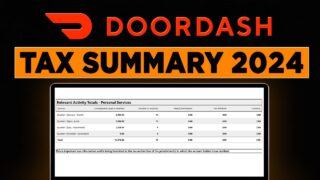 How to Read DoorDash Tax Summary 2024 in Canada | Calculate DoorDash Driver Earnings and Deductions