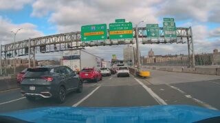 Return to New York via the George and Triboro Bridges