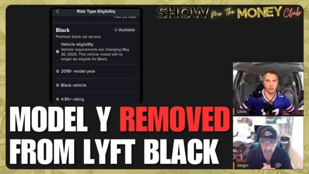 Bought a Model Y for Lyft Black? Now You’re Out of Luck…