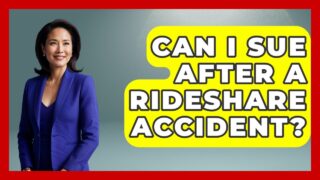 Can I Sue After A Rideshare Accident? – Auto Coverage Explained