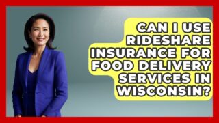 Can I Use Rideshare Insurance For Food Delivery Services In Wisconsin? – Auto Coverage Explained