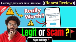 Coverage Professor Auto Insurance Review | Legit or Scam? 5 Major Red Flags⚠️🚩