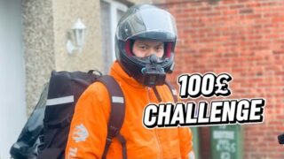 Delivering On A Monday Until I Earn £100 – This Was Way Harder Than I Thought!