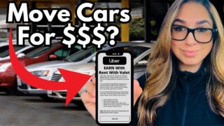 Get Paid to Deliver Rental Cars?! (Uber Rent with Valet)
