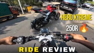 Hero Xtreme 250R Ride Review 🔥 | Real Performance, Mileage & Handling Tested!