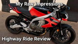 Highway Ride Review of the Tuono 457 | Raw & Honest Impressions
