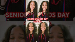 I’m so proud of my baby! 4.07 GPA, Summa Cum Laude 🙌🏾 #seniors #honorroll #classof2025 #awards