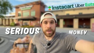 Instacart and UberEats Putting Money In My Pockets