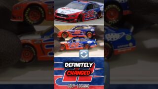 Joey Logano’s 2020 AAA Insurance Ride – Iconic Penske Scallops Return #nascardiecast