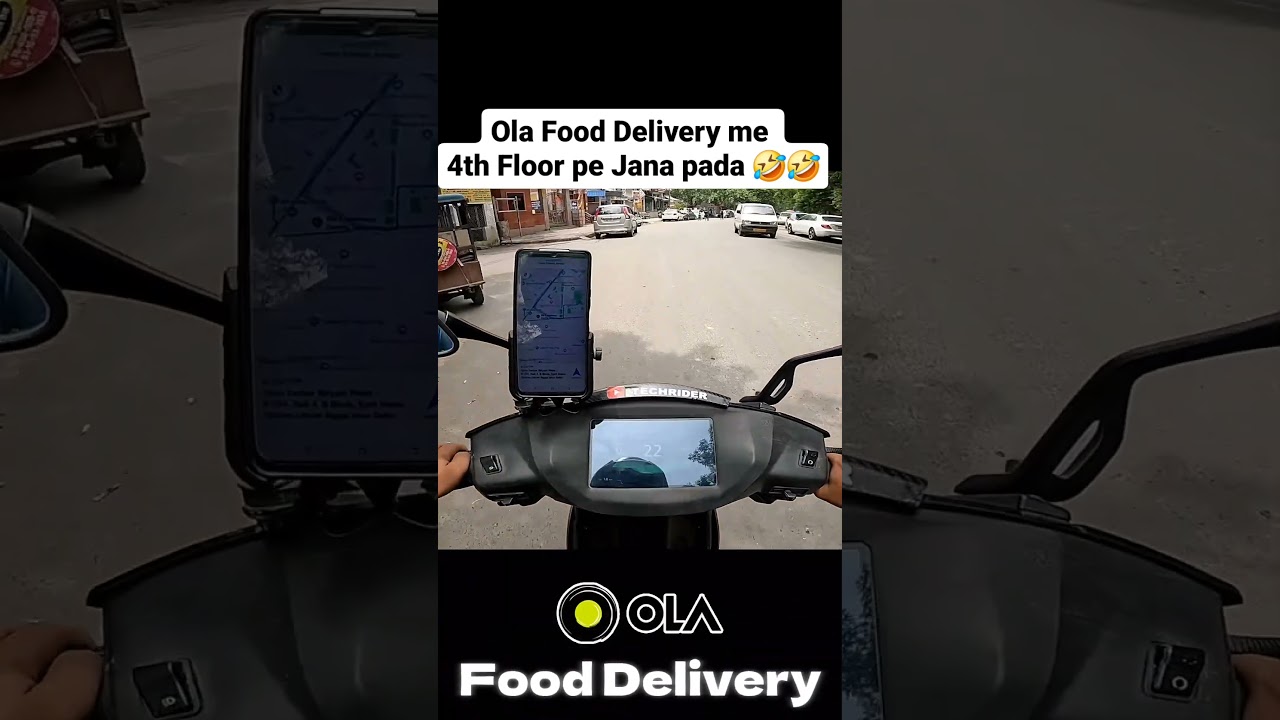 Ola Foode Delivery Me 4th Floor Pe Jana Pada