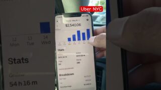 One day uber driver income Newyork City #rap #hiphop #newmusic