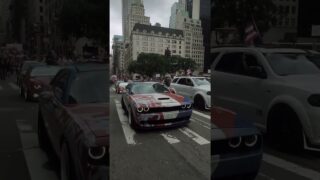 Puerto Rican day parade around the corner New York, let’s get it !! #puertorico #newyork  #mopar