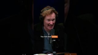 Sarah Silverman feels _____ about being Conan’s friend. #conan #podcast #comedian #comedy