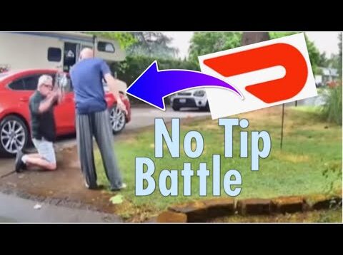 Dad Takes Down DoorDash Driver Who Was Armed: Battle Over Tip Ends Badly