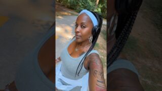It’s a gorgeous day! I got a good 4 mile walk in. 🚶🏾‍♀️#shorts #exercise #morningwalk #walking