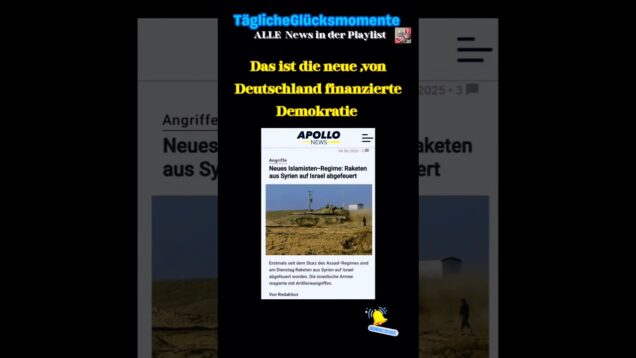 #news ,Syrien feuert auf Israel