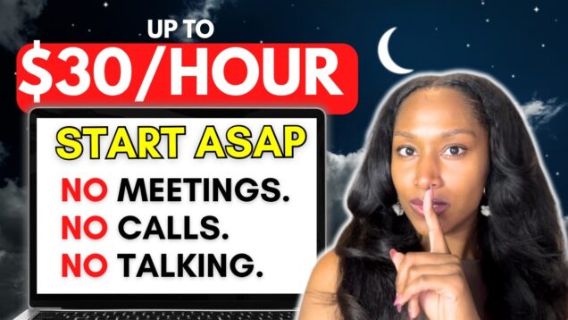 QUIET Remote Jobs You Can Do at Night (No Calls, No Meetings) (Worldwide)